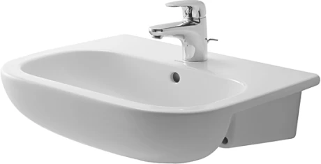 Praustuvas dalinai įmontuojamas Duravit D-Code 55 cm