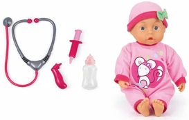 Lėlė Bayer su priedais, 33 cm kaina