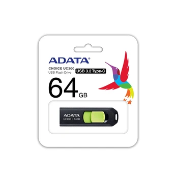 ADATA UC300 64GB USB 3.2 Gen1 | ACHO-UC300-64G-RBK/GN