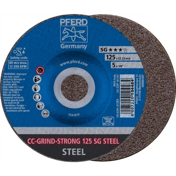 Šlifavimo diskas PFERD CC-Grind-Strong 125 SG Steel