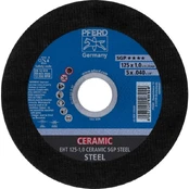Pjovimo diskas PFERD EHT 125-1,0 Ceramic SGP Steel kaina