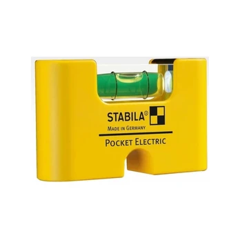 Gulsčiukas su dėklu STABILA 101 POCKET Electric