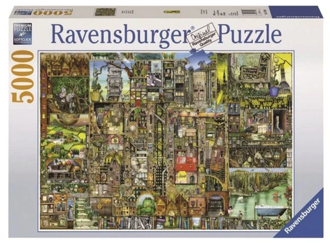Dėlionė Ravensburger Bizzare Town, 153 cm x 101 cm