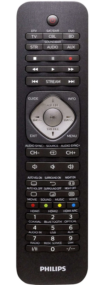 TV pultas Philips SRP5016/10, 10 m