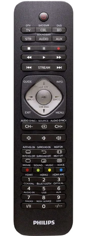 TV pultas Philips SRP5016/10, 10 m kaina