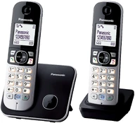Telefonas Panasonic KX-TG6812PDB, belaidis kaina