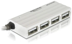 DELOCK HUB USB2.0 4 prievadas išor. ZSlimZ kaina