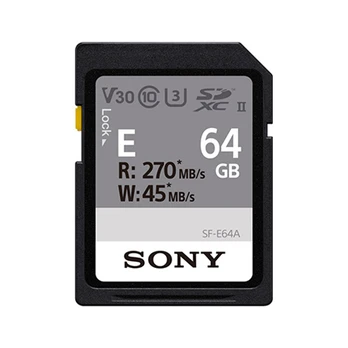 Sony 64GB SF-E SDXC Class10 UHS-II U3 V30 Memory Card Sony