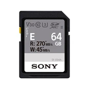 Sony 64GB SF-E SDXC Class10 UHS-II U3 V30 Memory Card Sony kaina