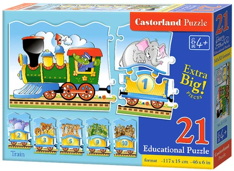 Dėlionė Castorland Train, 117 cm x 15 cm