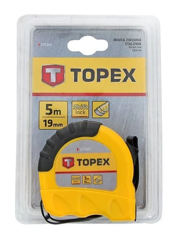 Ruletė gumuota Schift Lock Topex 5mx19mm