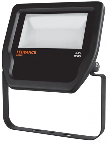 Prožektorius Ledvance, 20 W, 2000 lm, 4000 °K, IP65, juodas
