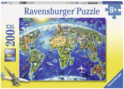 Dėlionė "Platusis pasaulis" Ravensburger, 12722, 200 d.