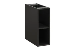 Vonios lentyna COMAD XILO BLACK 81-01-A, juoda kaina