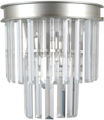 Sieninis šviestuvas WL-44372-2A-SLVR-BRW