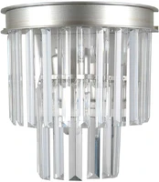 Sieninis šviestuvas WL-44372-2A-SLVR-BRW kaina