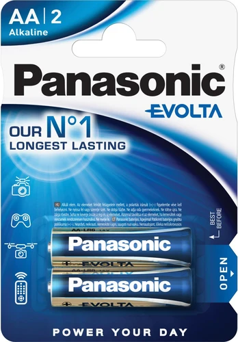 Panasonic Evolta AA AA/LR6, Alkaline, 2 pc(s)