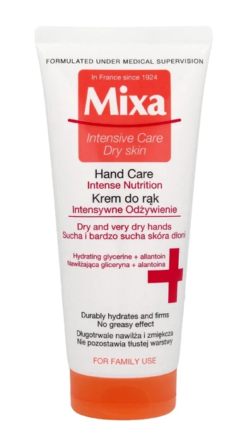 Rankų kremas Mixa Intensive Nutrition, 100 ml
