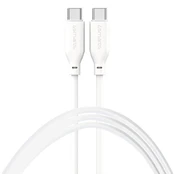 Kabelis 4Smarts USB-C - USB-C Silicone 60W 1.5m Baltas kaina