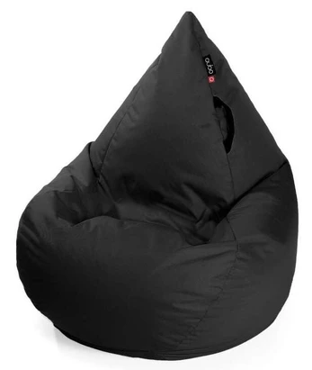 Sėdmaišis Wave Drop Pop fit, juodas, 200 l