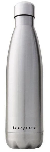 Termo puodelis Beper BI.505, 0.5 l, sidabro