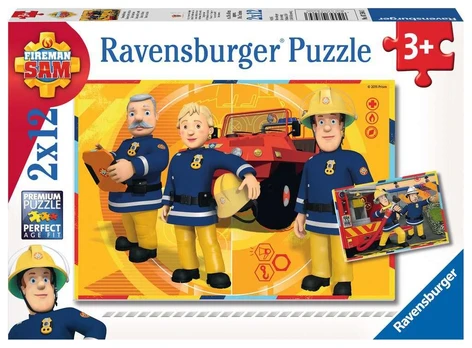 Dėlionės komplektas Ravensburger Fireman Sam