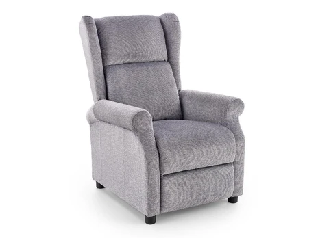 Fotelis Agustin-M With Massage Function, pilkas, 75 cm x 92 cm x 107 cm