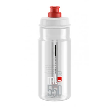Gertuvė Elite Clear Red logo 550ml skaidri