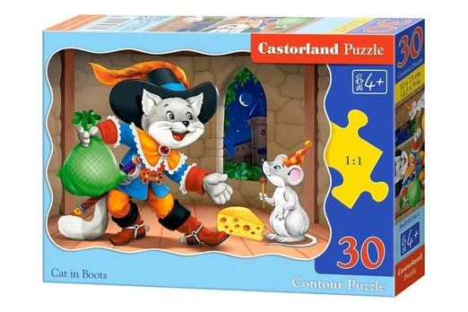 Dėlionė Castorland Cat in Boots 30 elementów