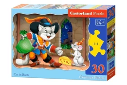 Dėlionė Castorland Cat in Boots 30 elementów kaina