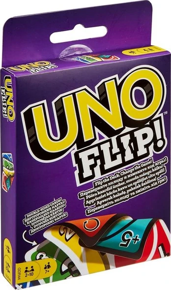 Mattel UNO žaidimas su dvipusėmis kortomis, GDR44