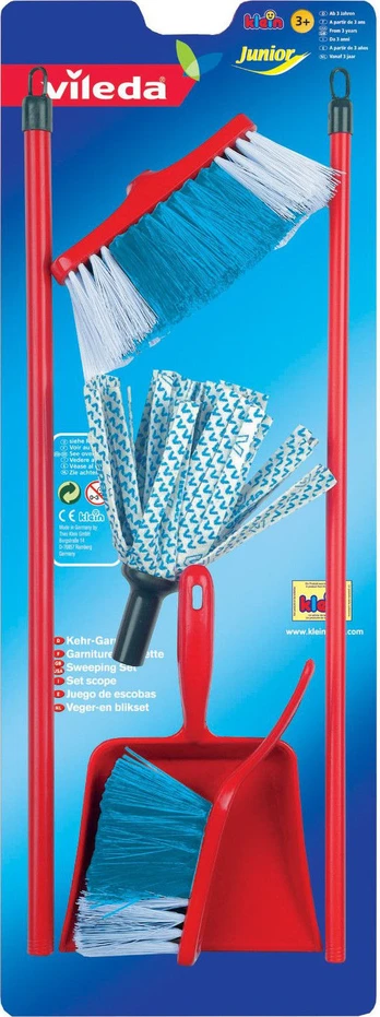 Namų ruošos žaislas Klein Vileda Sweeping Set
