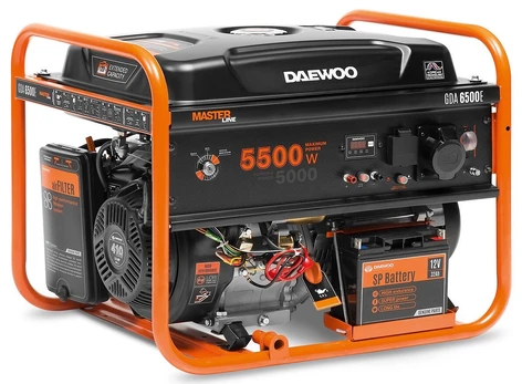 Benzininis elektros generatorius Daewoo GDA 6500E