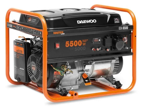 Benzininis elektros generatorius Daewoo GDA 6500
