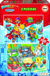 Dėlionė Educa Superthings 19205, 28 cm x 40 cm kaina
