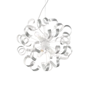 Ideal Lux pakabinamas šviestuvas Vortex Sp6 Argento 101613 kaina