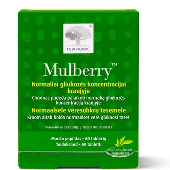 Maisto papildas MULBERRY N60
