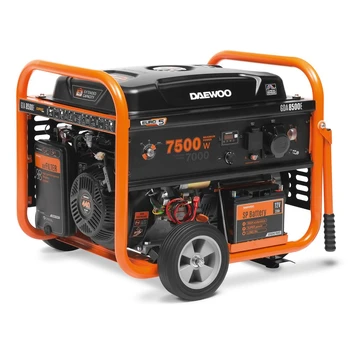 Benzininis generatorius 7.5KW 230V/GDA 8500E DAEWOO