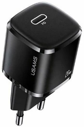 Adapteris Usams US-CC124, USB-C, juoda, 20 W
