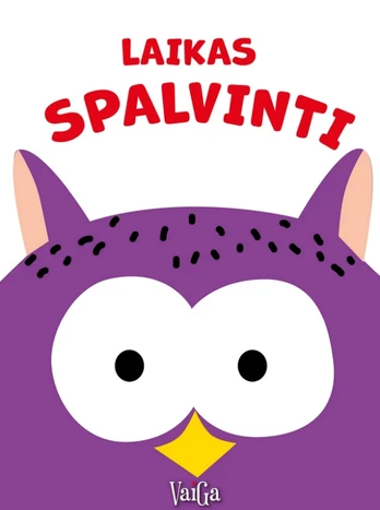 KNYGA Laikas spalvinti. Pelėda