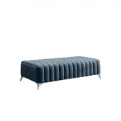 Pufas Laurence Monolith 76, mėlynas, 64 cm x 132 cm x 36 cm kaina