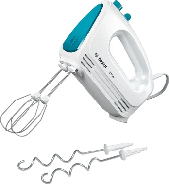 Plakiklis Bosch MFQ2210D, Handmixer, Blå, Vit, 375 W