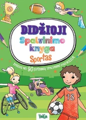 Sportas. Didžioji spalvinimo knyga kaina