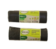 Šiukšlių maišai Okko, 100 l, 10 vnt. kaina
