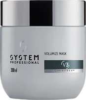 Kaukė plaukams Wella System Professional Lipid Code V3 Volumize, 200 ml kaina