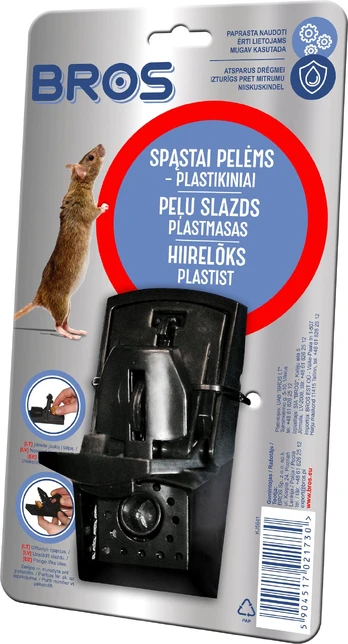 Spąstai graužikams sugauti Bros 401