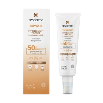 SESDERMA REPASKIN INVISIBLE apsauginė priemonė nuo saulės SPF50