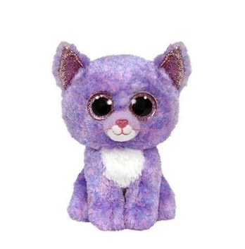 Pliušinis žaislas Meteor Ty Beanie Boo's Cassidy, violetinis, 15 cm