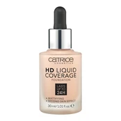 Tonuojantis kremas Catrice HD Liquid Coverage 040 Warm Beige, 30 ml kaina