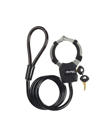 Spyna Masterlock 8275EURDPROBLK, juoda/pilka, 1000 mm x 8 mm